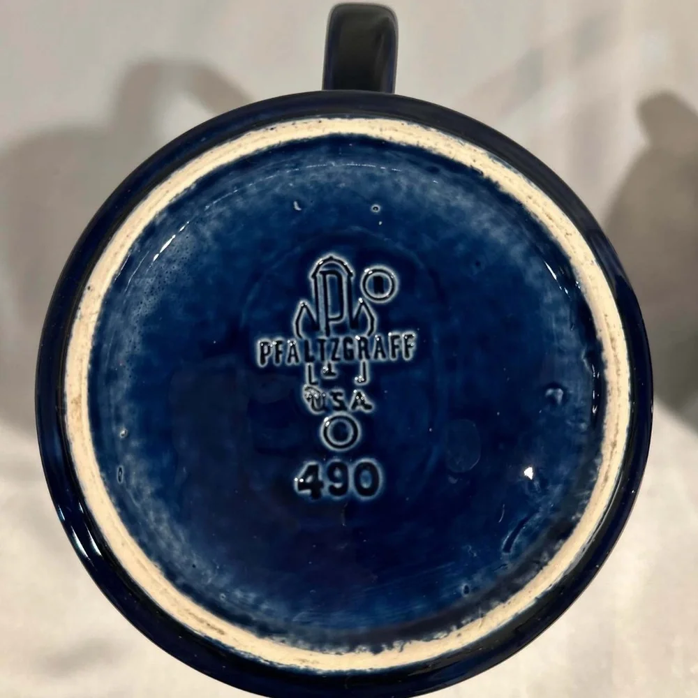 Pfaltzgraff vintage cobalt